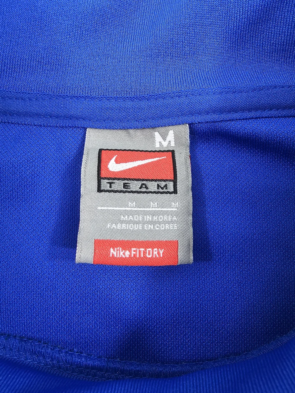 Vintage Nike Fit Center Swoosh Dri Fit Duke Blue Devils Contrast Stitching Men M
